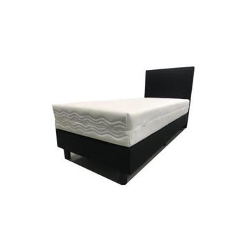 Boxspring Bjorn + pocketvering matras, Ophalen of Verzenden, Nieuw, Zilver