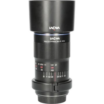 Laowa 100mm f/2.8 2X Ultra-Macro APO voor Canon EF CM7818, Audio, Tv en Foto, Ophalen of Verzenden, Gebruikt, Macrolens