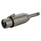 DAP FLA23 XLR Female - Mono Jack Male Adapter, Muziek en Instrumenten, Kabels en Stekkers, Verzenden, Nieuw