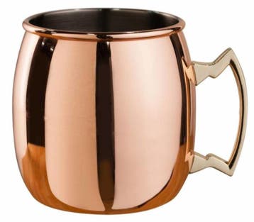 Moscow Mule Beker | 450ml | Rond, Verzenden