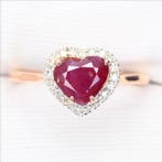 Zonder minimumprijs - Ring - 14 karaat Roségoud, 1,97 gram, Nieuw