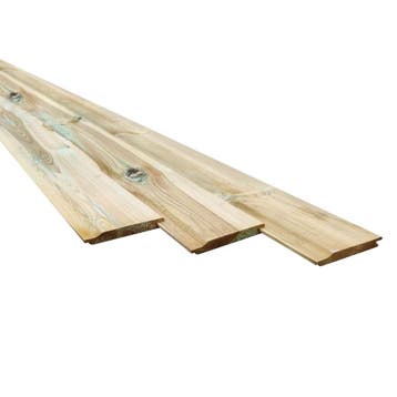 Rabat grenen plank geïmpregneerd 18x145x4000mm, Ophalen of Verzenden, Nieuw