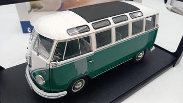 Solido 1:18 - Modelauto - Volkswagen T1 Samba 1962 -, Hobby en Vrije tijd, Nieuw