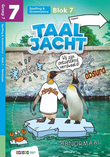 Groep 7 blok 7-8 spelling & grammatica / Taaljacht /, Verzenden, Zo goed als nieuw