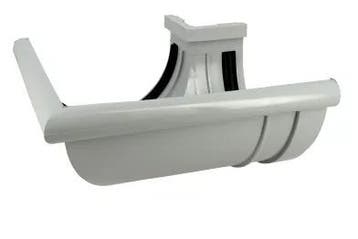 NICOLL Techtan LG33 PVC-Ti buitenhoekstuk 90g rubber inlage, Ophalen of Verzenden, Nieuw