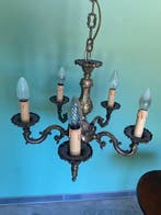 Kroonluchter - Verguld brons - Rococo luster brons, Antiek en Kunst