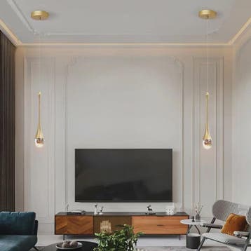 Moderne LED Hanglamp Druppelvorm - Sfeervolle Verlichting vo, Huis en Inrichting, Verzenden, Nieuw