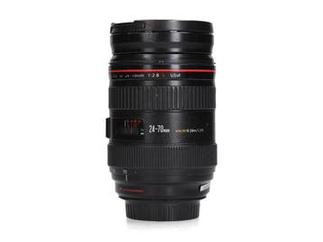 Canon EF 24-70mm f/2.8 L IS USM - Zoomlens - 1 jaar garantie, Ophalen of Verzenden, Zo goed als nieuw