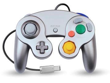 Nintendo GameCube Controller Platinum, Ophalen of Verzenden, Zo goed als nieuw