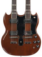 Gibson EDS 1275 Walnut 1974 (Instrument,Electric Guitars), Ophalen of Verzenden, Zo goed als nieuw, Hollow body, Gibson