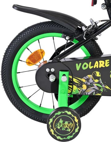 Volare Strike Kinderfiets - Jongens - 14 inch - Groen - Twee, Ophalen of Verzenden, Nieuw, Volare