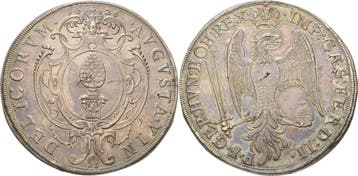 Taler, daalder 1626 Augsburg-stadt, Verzenden