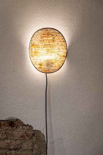 GpuntoStudio - Lamp - Textiel - Enkele lampenkap met