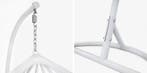 Design Hangstoel Frame | Wit/Beige | A-kwaliteit, Nieuw, Ophalen of Verzenden, Met standaard, Eenpersoons
