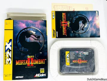 Sega 32X - Mortal Kombat II + Reg. Card - Japan, Spelcomputers en Games, Verzenden, Gebruikt