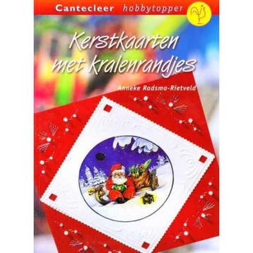 Kerstkaarten met kralenrandjes / Cantecleer hobbytopper, Verzenden, Gelezen, A. Radsma-Rietveld
