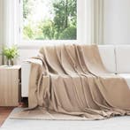 vidaXL Kleden 24 pcs Kameel 270 x 240 cm Fleece, Verzenden, Nieuw, Bruin