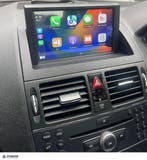 Navigatie mercedes w204 C klasse carplay android 14 usb, Ophalen of Verzenden, Nieuw