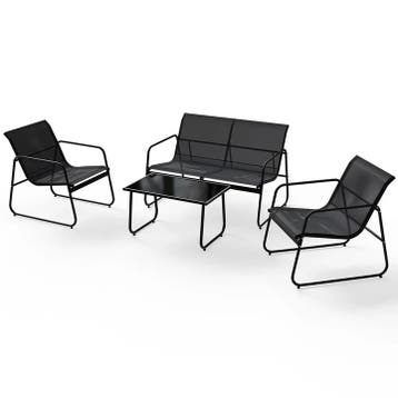 Tuinset / Tuinmeubelset / Loungeset Genua - 4-delig - Antrac, Verzenden, Nieuw