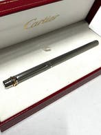 Cartier - Trinity brushed palladium - 18k Nib - Vulpen, Verzamelen, Pennenverzamelingen, Nieuw
