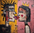 Eric Brumette - KISS ME LIKE BASQUIAT 50- Toile L