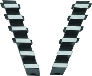 Kuryakyn Exhaust Port Fillers For Indian Black & Raw, Ophalen of Verzenden, Nieuw