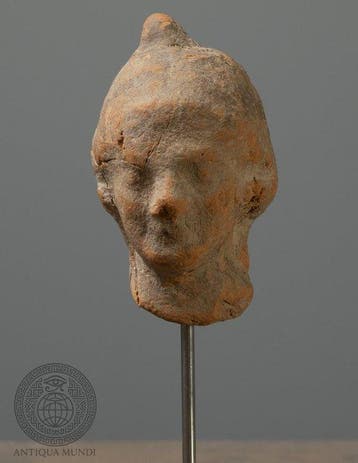 Hellenistische Periode, Terracotta Terracotta-hoofd van een