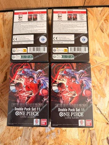 Bandai - 4 Sealed box - One Piece, Hobby en Vrije tijd, Nieuw
