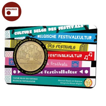 België 2,5 euromunt 2023 ‘Belgische Festivalcultuur’ BU in, Verzenden
