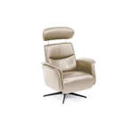 Relaxfauteuil Ijmuiden - relaxfauteuils - Beige, Huis en Inrichting, Nieuw, Stof