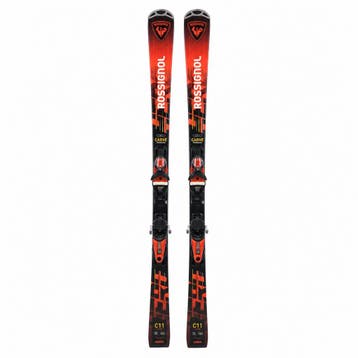 Rossignol Hero Carve Fiberglass + Look NX 12 GW - 152, Gebruikt, Rossignol, Ophalen of Verzenden, Carve