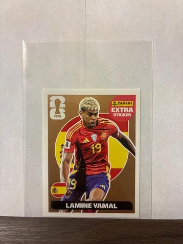2026 Panini FIFA World Cup 2026 Lamine Yamal Extra sticker -, Nieuw