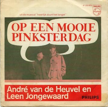vinyl single 7 inch - AndrÃ© van de Heuvel - n Leen Jonge., Verzenden, Zo goed als nieuw, 7 inch, Pop
