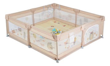 Moni GameZone Beige 200 x 180 cm Speelkleed / Box /, Verzenden, Nieuw