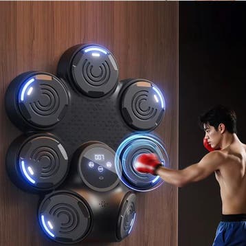 Smart Boksmachine Bluetooth met LED Wand Trainer Thuis, Verzenden, Nieuw