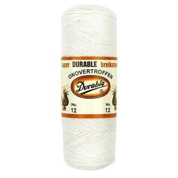 Durable Breikatoen 9 Wit - Haakgaren / Breigaren, Hobby en Vrije tijd, Breien en Haken, Ophalen of Verzenden, Nieuw, Breien of Haken