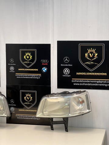 VW Transporter T5 koplamp set rechts en links bj.2003, Gebruikt, Volkswagen