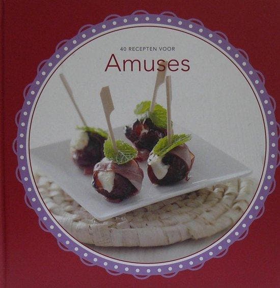 40 Recepten voor Amuses - Frinking, Boeken, Kookboeken, Gelezen, Verzenden