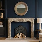 Antieke Franse marmeren Schouwen specialist openhaard mantel, Zo goed als nieuw