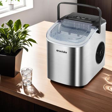 Ijsblokjesmachine Arctic, 1,2 l, 2 ijsblokjesformaten - zilv, Verzenden, Nieuw in verpakking