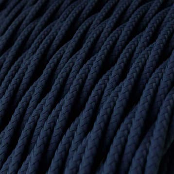Strijkijzersnoer Donker Blauw Gevlochten, Ophalen of Verzenden, Nieuw