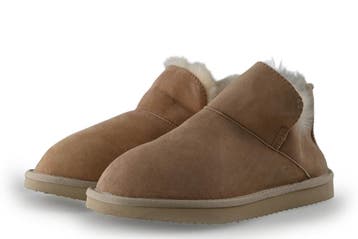 Manfield Pantoffels in maat 39 Beige, Verzenden, Beige, Pantoffels of Sloffen, Manfield