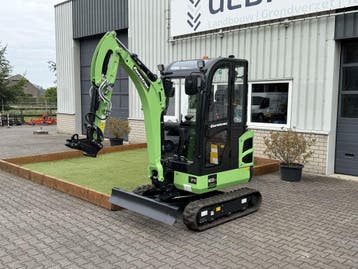 ELEKTRISCHE | Eurotrac HE22EV minigraver, Ophalen, Graafmachine