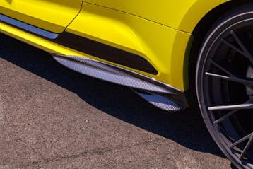 Audi RS5 (F5) Capristo Carbon Fiber zijskirt spoiler /, Verzenden