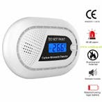 Koolmonoxide melder gas alarm co co2 detector meter accu ZWA, Verzenden, Nieuw