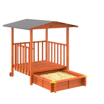 Speelveranda met Zandbak Merle met Zonnedak UV 50+, Verzenden, Nieuw