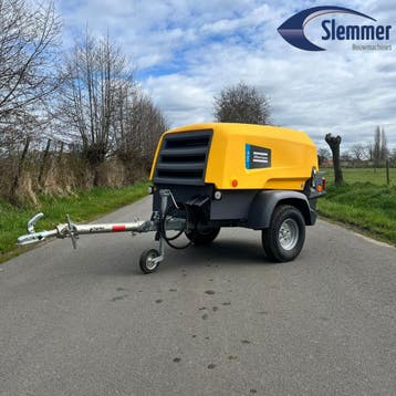 Nieuwe mobiele compressor XAS38 uit 2025, Ophalen