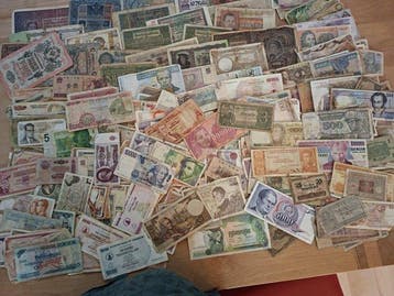 Wereld. - 500 banknotes - various dates (Zonder