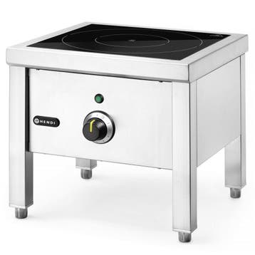 Inductie Hokker | 1 Kookpunt | 5kW (400V) | 400x400x380(h)mm, Verzenden, Nieuw in verpakking