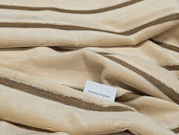 Ciniglia Luxury Beige a Righe – Enzo degli Angiuoni, 570 x